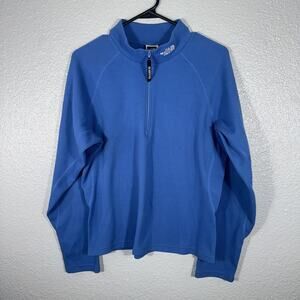 The North Face Flight Series Womens Size Large Activewear 1/4 Zip Pullover Blue